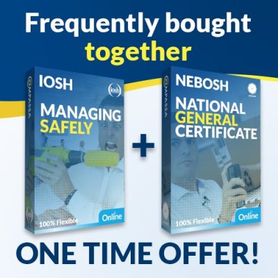 Frequently Bought Together NEBOSH National General Certificate Online Course and the IOSH Managing Safely Online Course