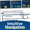 NEBOSH HSE Incident Investigation Online eLearning Course NavigationINV_Images_
