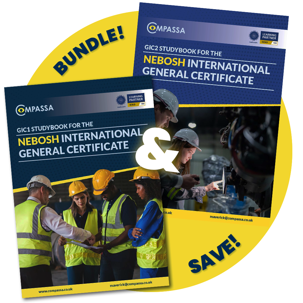 NEBOSH National General Certificate Study Bundle Cover - GIC1 and GIC2