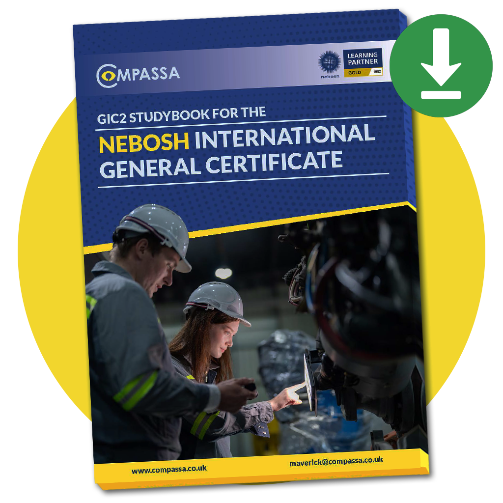 NEBOSH GIC2 Risk Assessment Practical Study Guide Cover - 2025 Syllabus